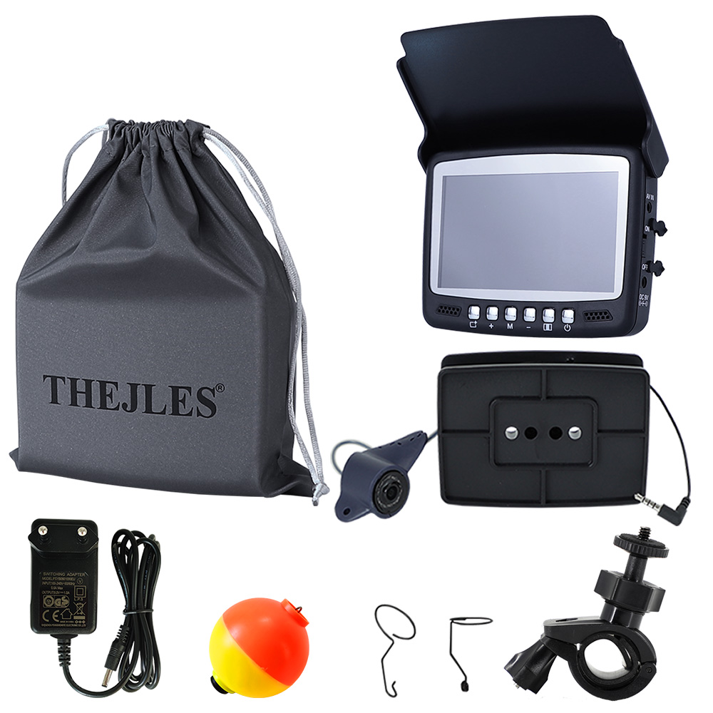 4.3 بوصة IPS كاميرا الصيد تحت  - مراجعة Fish Finder Portable وسعره