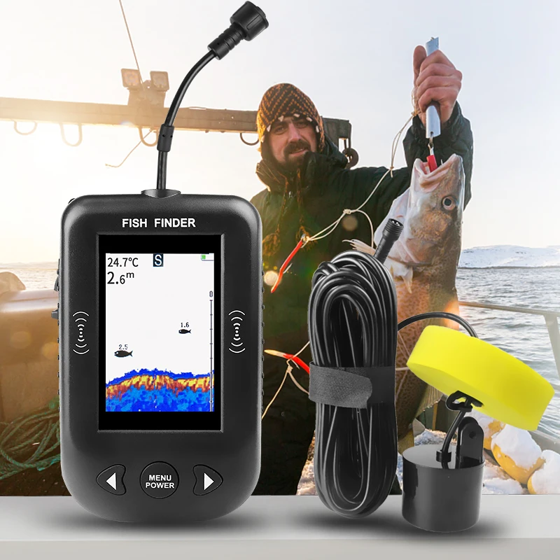 جهاز إلكتروني محمول Erchang XF - مراجعة Fish Finder Portable وسعره